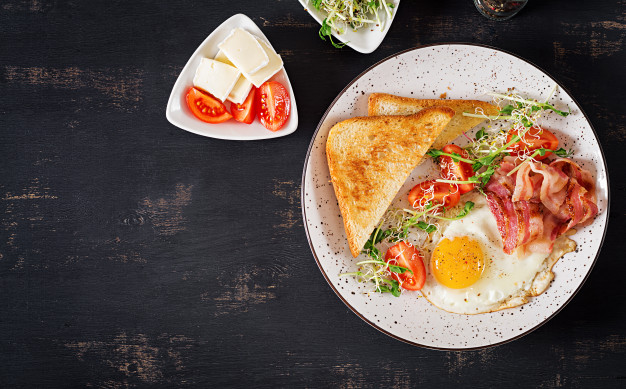 bữa sáng tăng cân