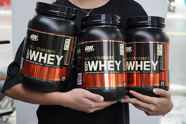 Whey Gold Standard - dòng whey sinh viên phổ biến nhất