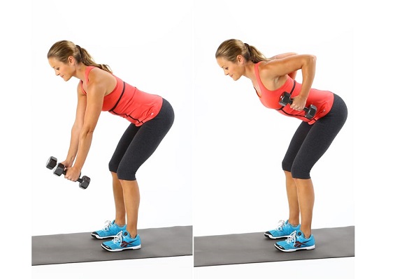 Dumbbell Bent Over Row