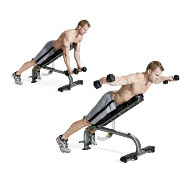 Lying lateral raise