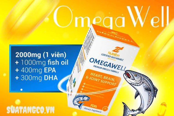 Dầu cá Z Nutrition Omegawell (60 viên)
