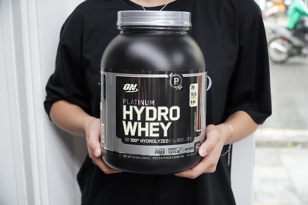 Review sữa tăng cơ HydroWhey