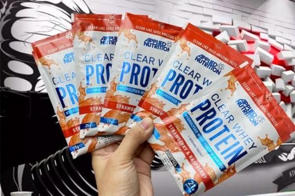 sample clear whey protein 25g