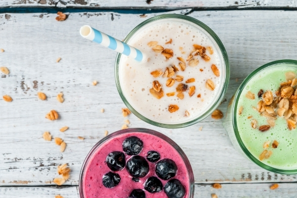 Sinh tố whey protein