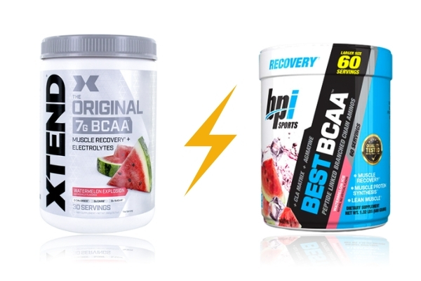 So sánh Xtend và Best BCAA