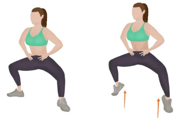 Plié Squat Calf Raise