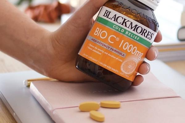 Blackmores BIO cung cấp 1000mg vitamin C mỗi liều dùng