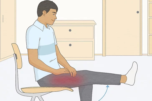 Bài tập nâng chân trên