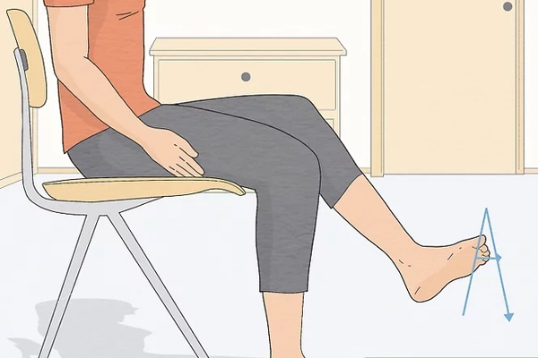 Bài tập viết bảng chữ cái bằng ngón chân