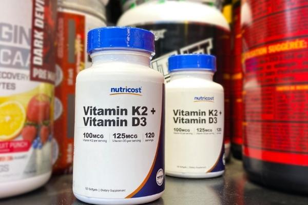    Nutricost Vitamin K2 + D3