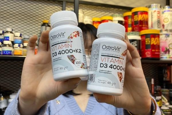 Ostrovit Vitamin D3 4000 K2 rất cần cho gymer