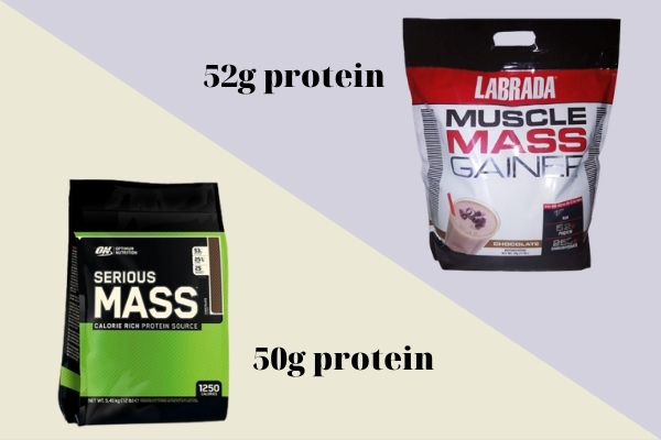 So sánh về hàm lượng protein