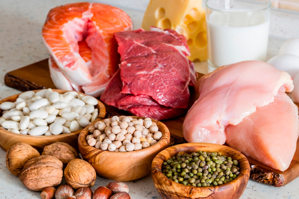 Nạp thực phẩm giàu protein