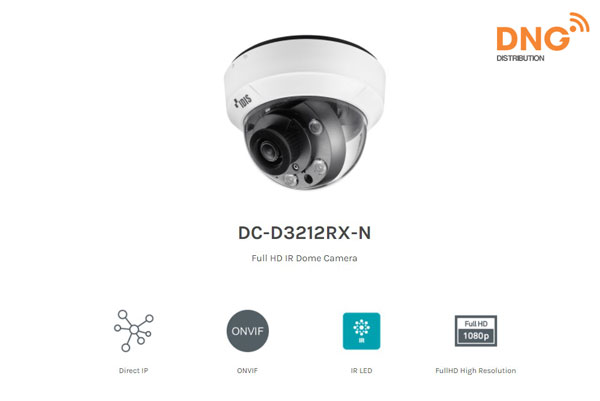 camera IDIS IR Full HD Dome DC-D3212RX-N