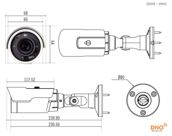 camera ip idis Bullet DC-E3212WRX