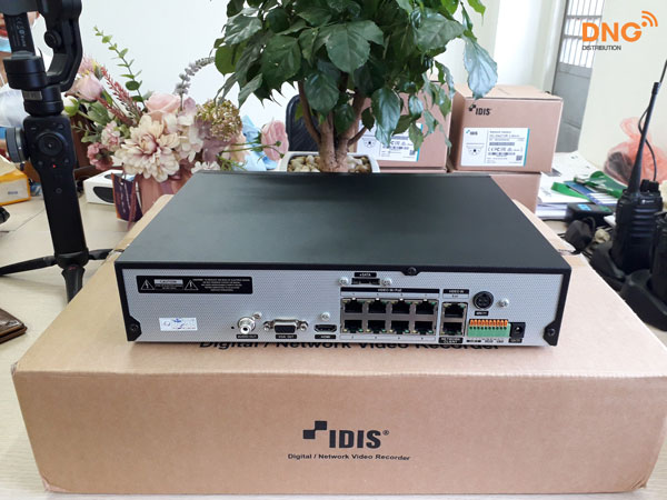 DNG cung cấp các sản phẩm đầu ghi hình camera ip 8 kênh IDIS