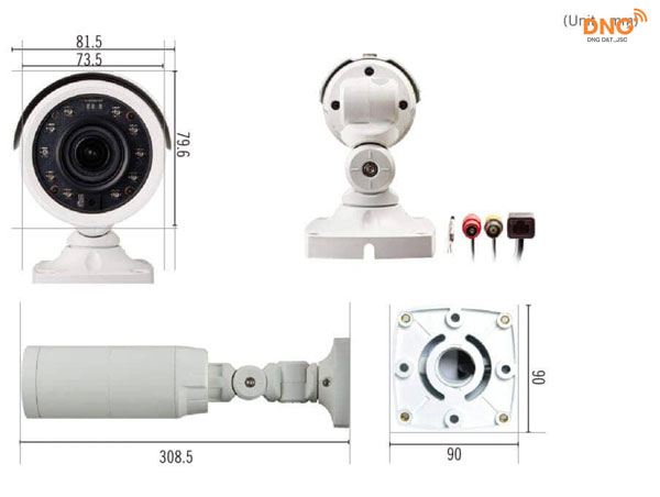 Camera IDIS Full HD 2MP  DC-T3233HRX