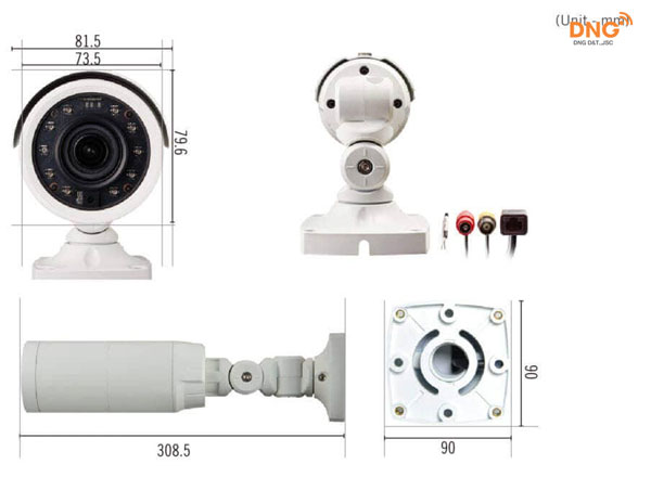 Camera IDIS Full HD 2MP  DC-T3243HRX