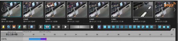 Phần mềm xem camera IDIS Center theo dõi theo sự kiện