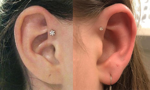 Xỏ khuyên tai nữ đẹp nhất