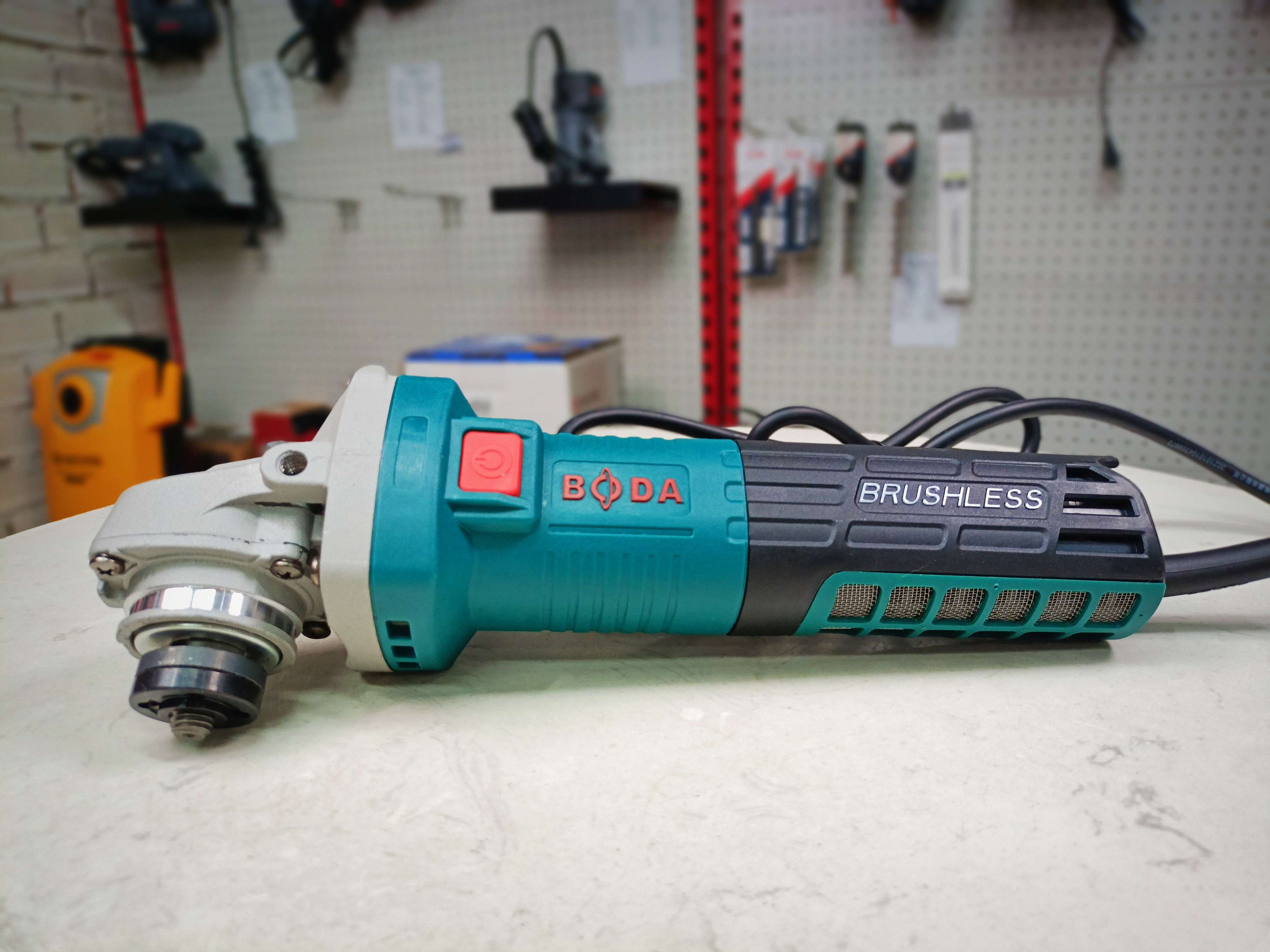 Máy mài góc 100mm 1400W Boda BLG7-100 không chổi than