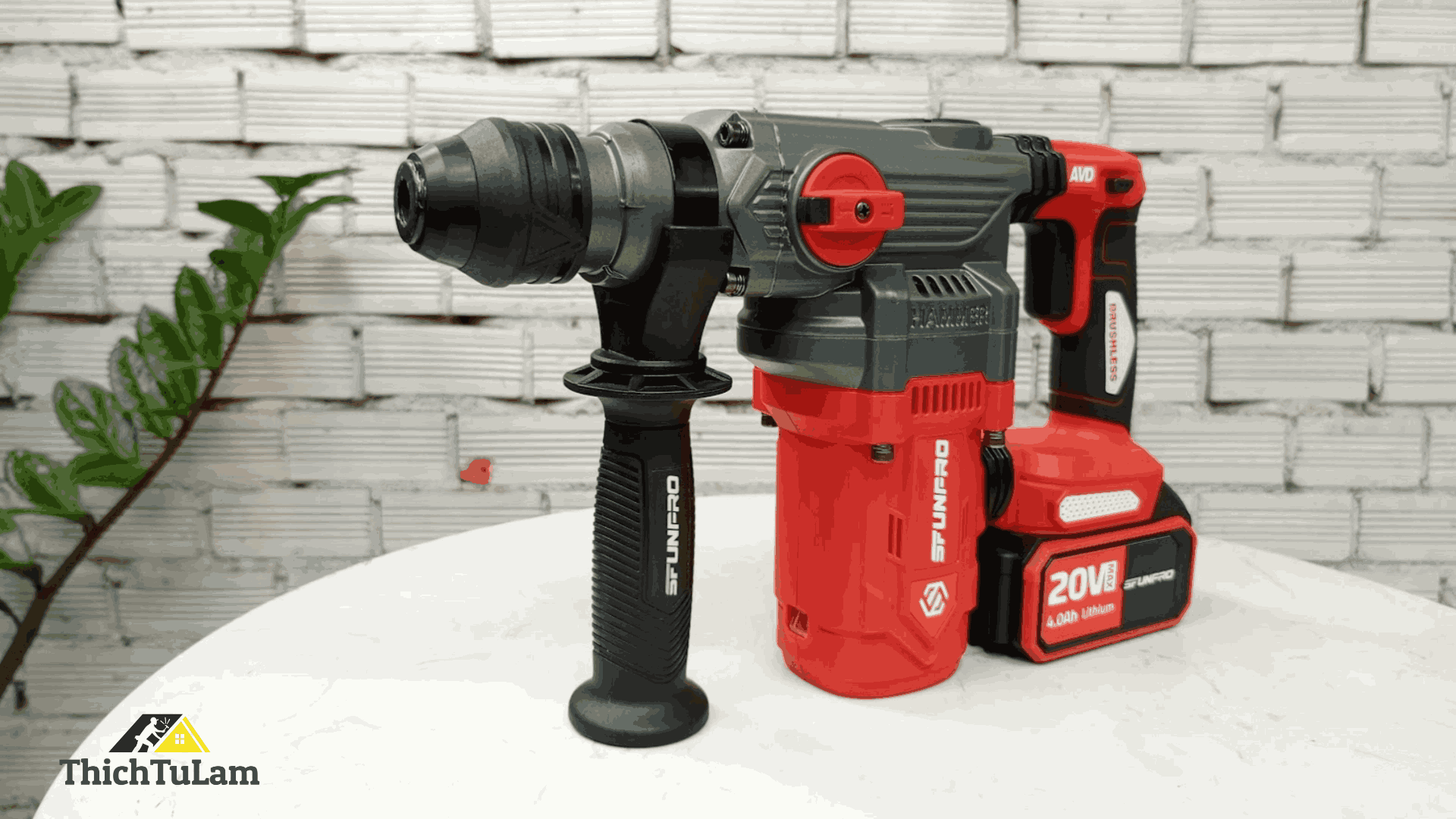 Máy khoan bê tông pin Sfunpro S20DCD30A