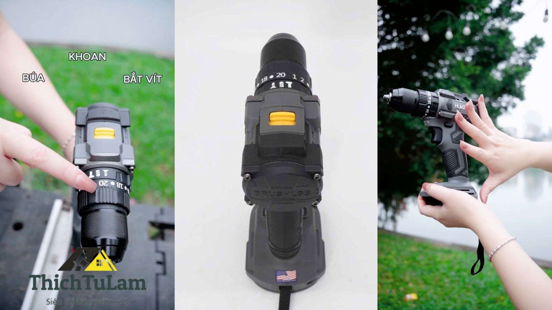 3 Chế Độ Làm Việc và 20 Cấp Độ Tốc Độ Trượt