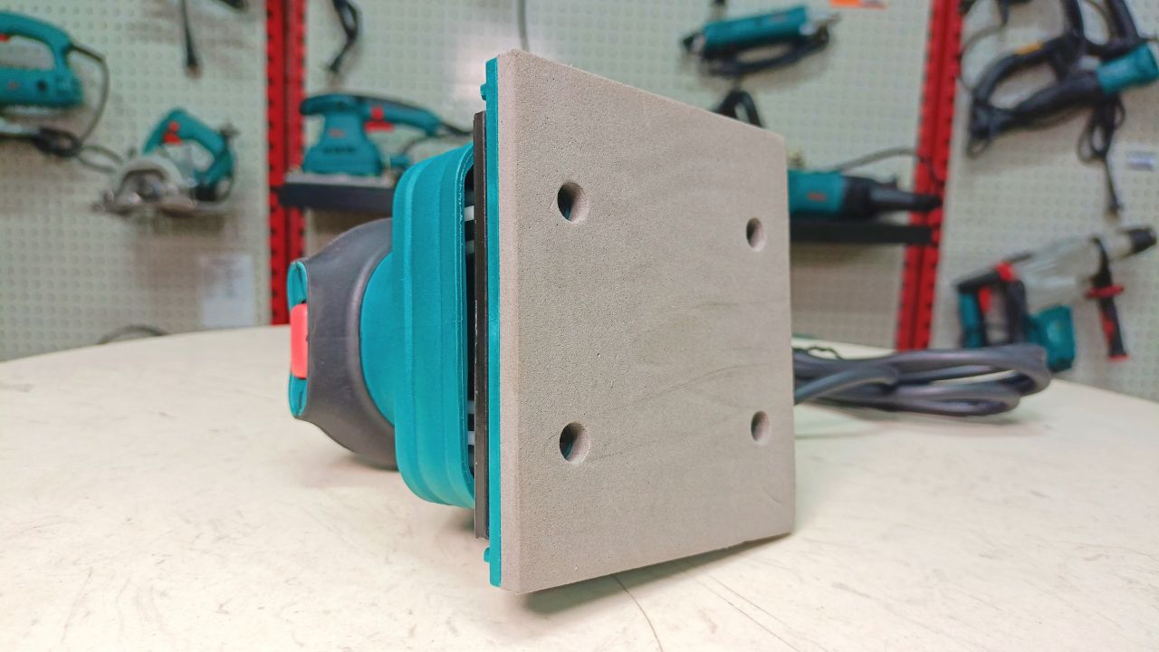 Máy chà nhám rung vuông điện 220W 110x100mm BODA S6-100