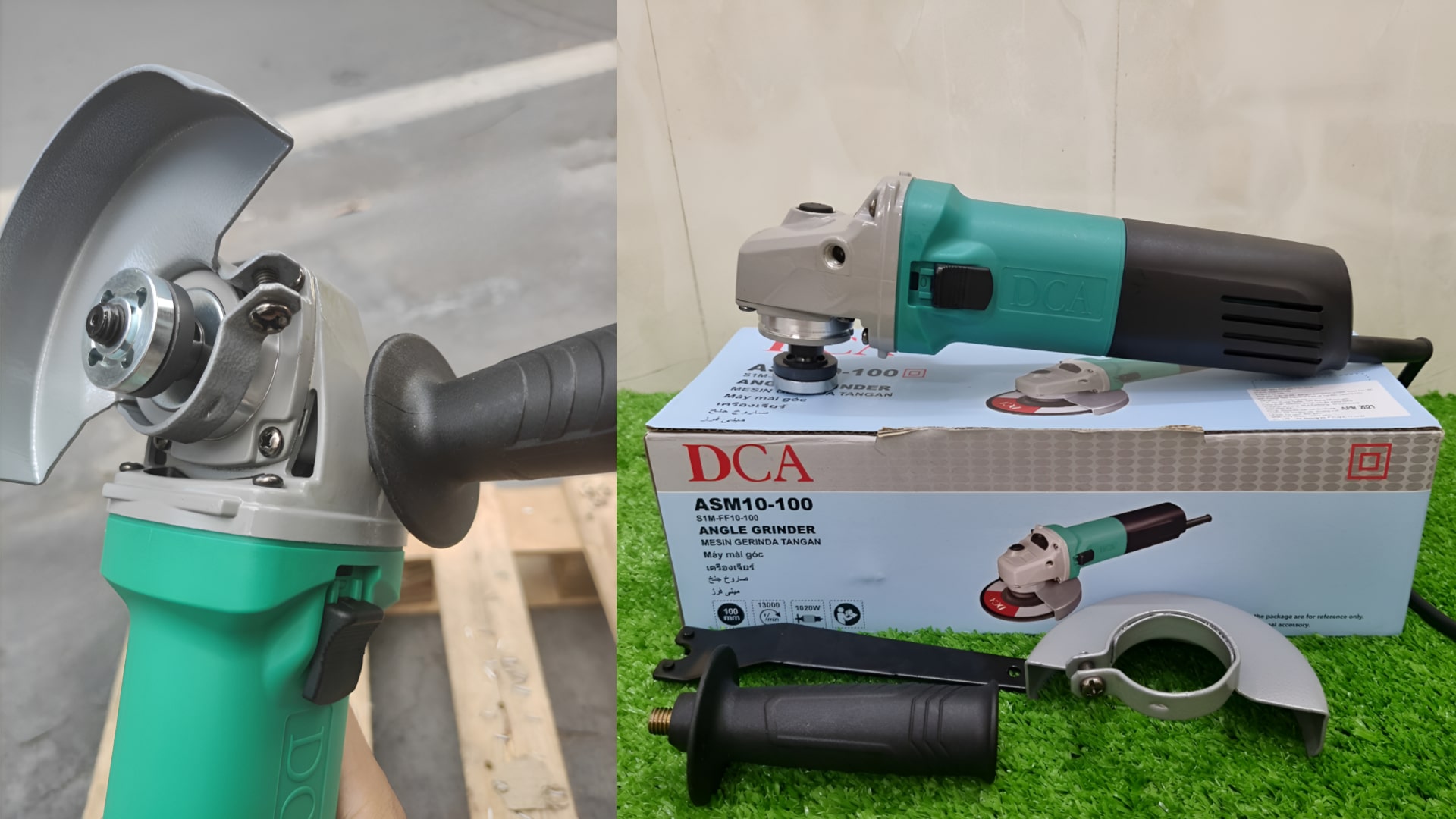 Tìm hiểu chi tiết các dòng máy mài góc DCA ASM08-100, ASM09-100 và ASM10-100