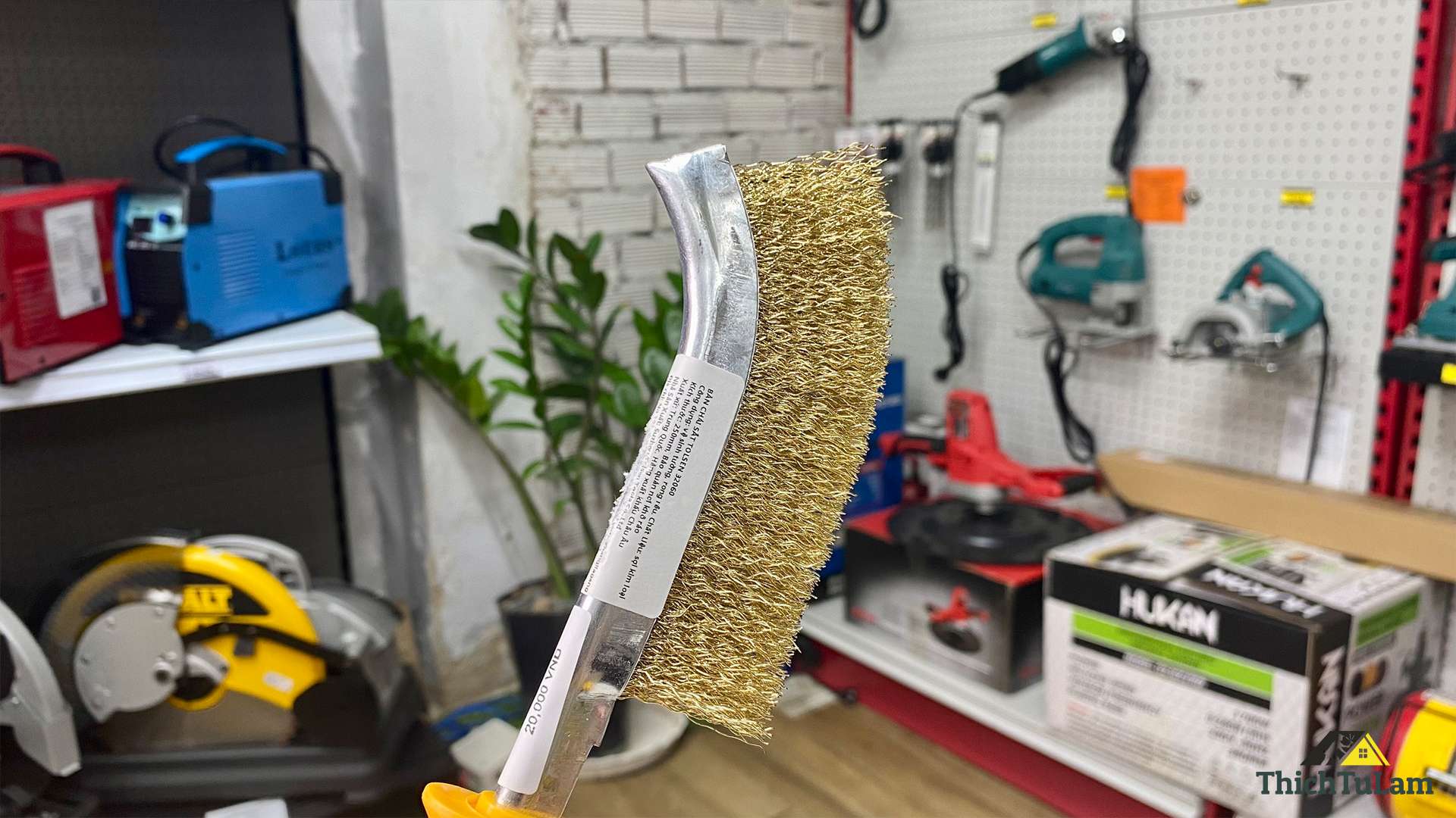 Bàn chải sắt 250mm Tolsen 32060