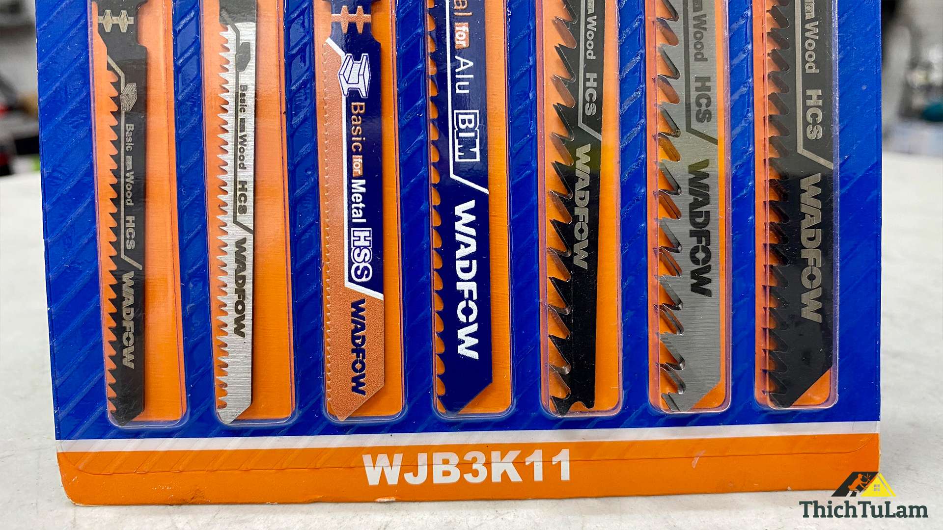 Bộ 10 lưỡi cưa lọng đa năng Wadfow WJB3K11