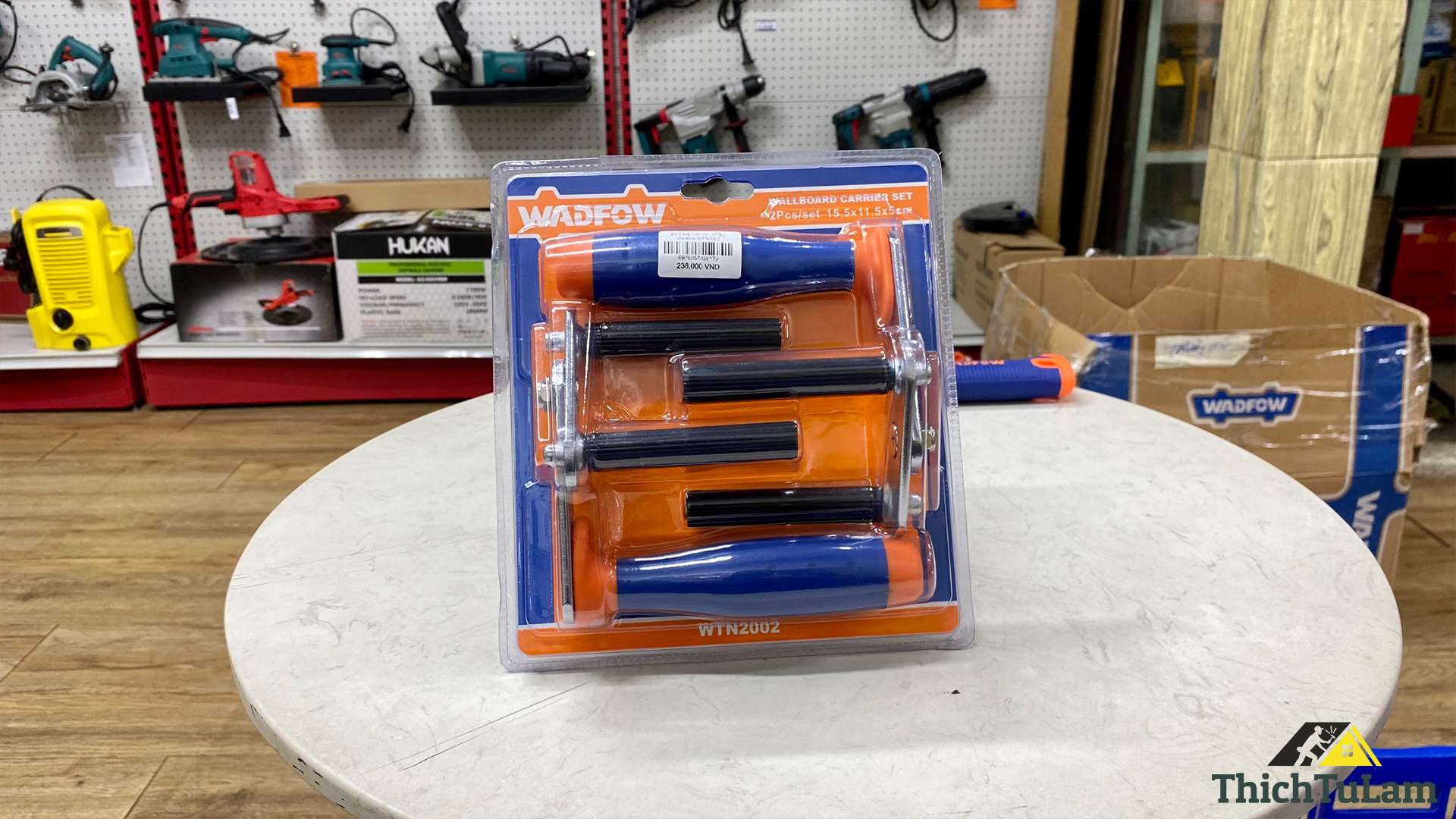 Bộ 2 kẹp vác ván 100kg Wadfow WTN2002