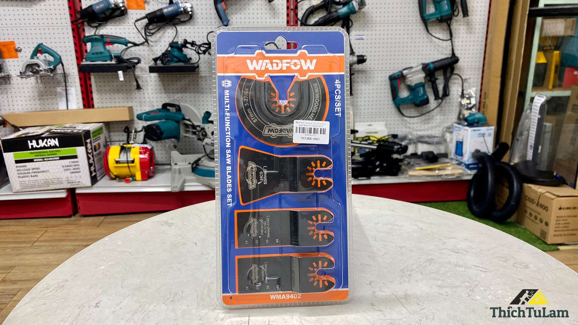 Bộ 4 lưỡi cắt gọc đa năng (kim loại) Wadfow WMA9402