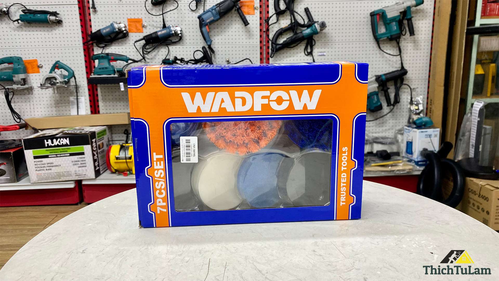 Bộ 7 bàn chải cọ rửa làm sạch Wadfow WND5402