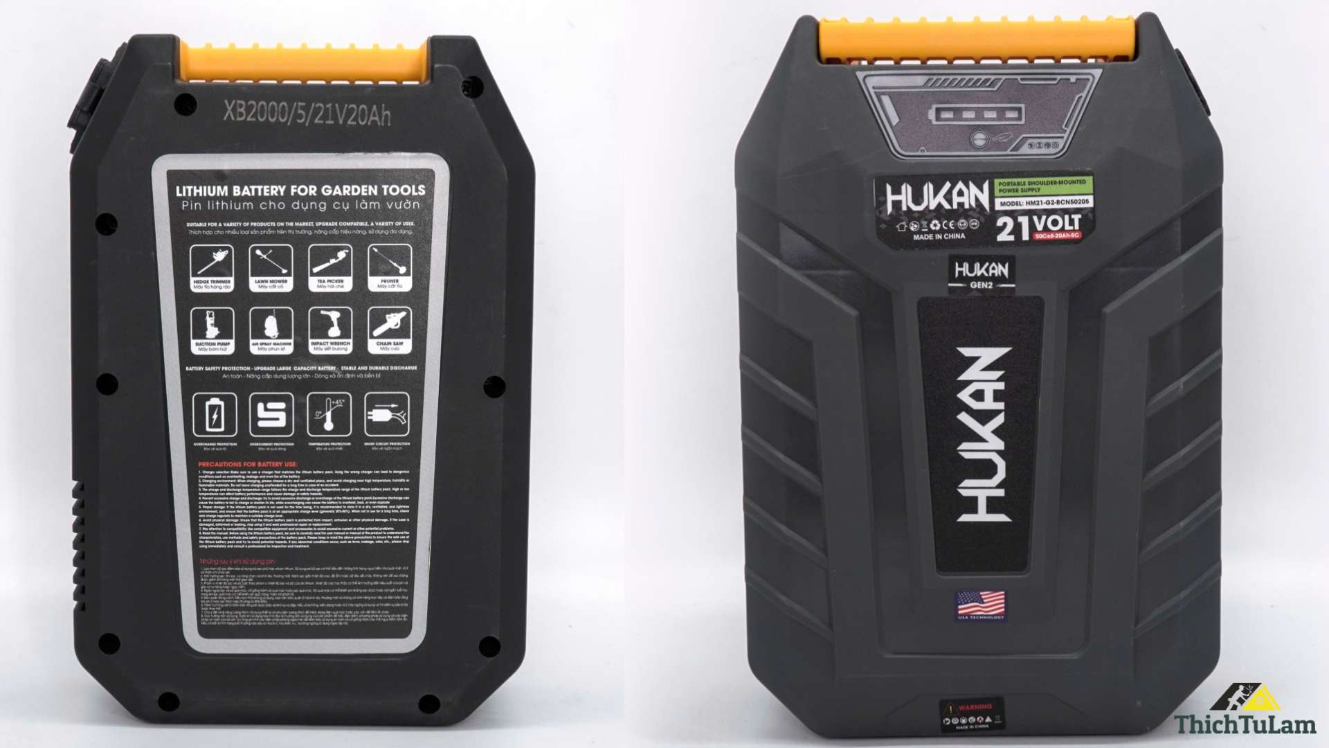 Bộ cấp nguồn di động pin Hukan HM21-G2-BCN50205