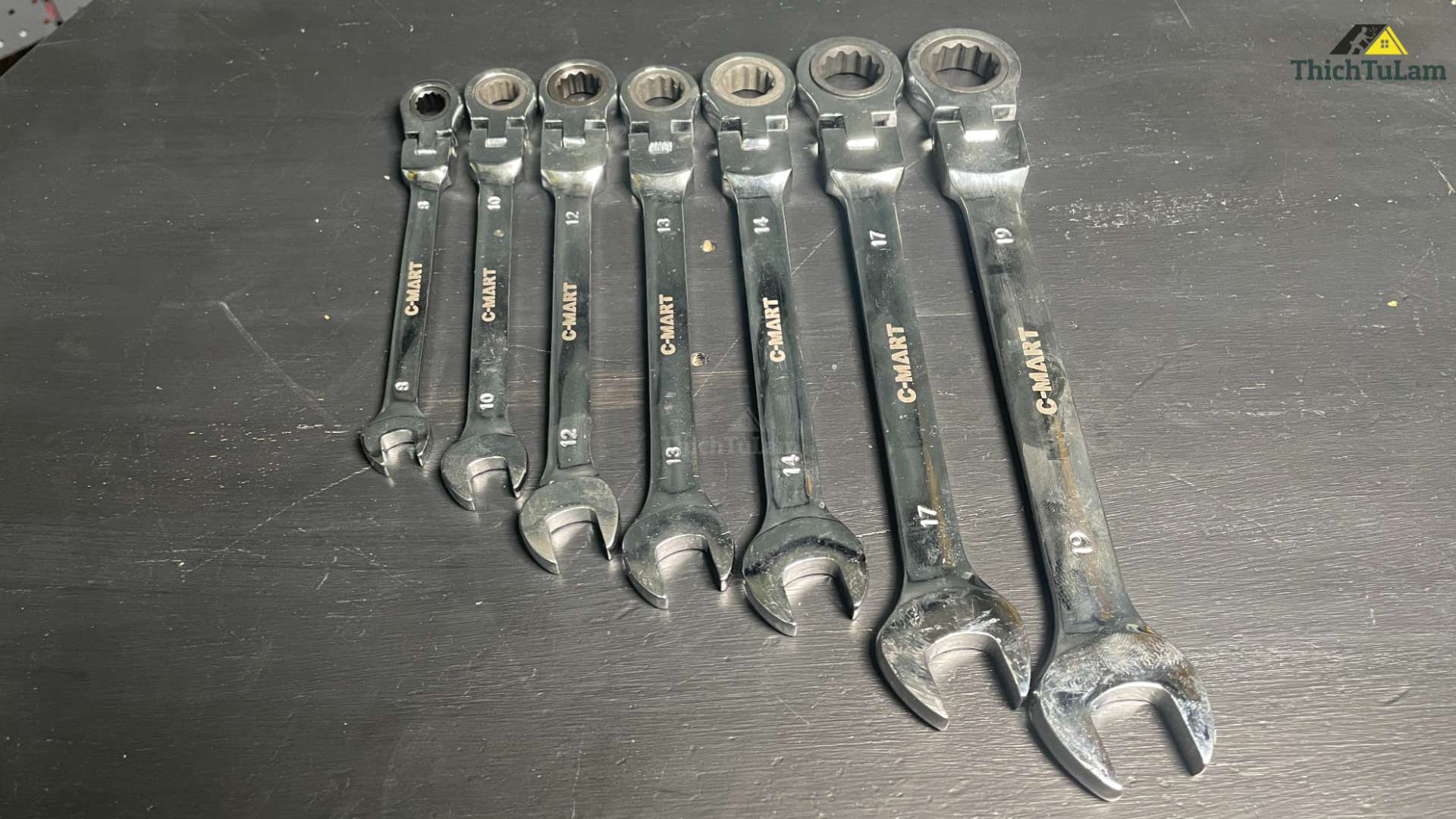 Bộ cờ lê 7PCS Cmart T0009