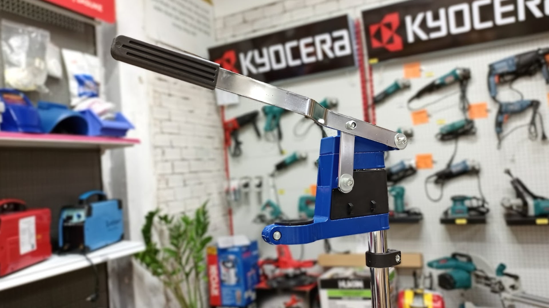 Bộ gá đỡ máy khoan thành khoan bàn mini 60mm Wadfow WADS1509