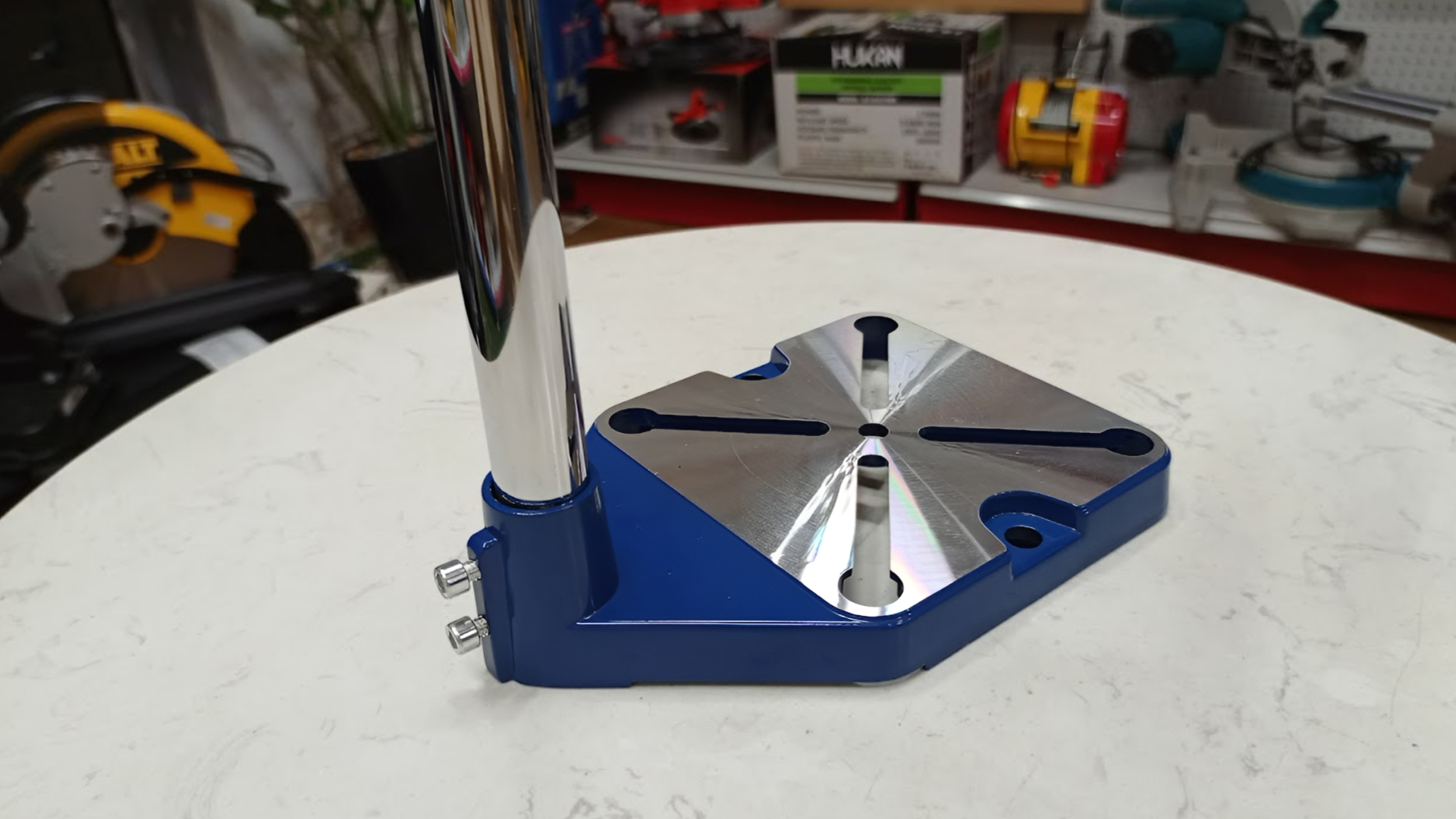 Bộ gá đỡ máy khoan thành khoan bàn mini 60mm Wadfow WADS1509