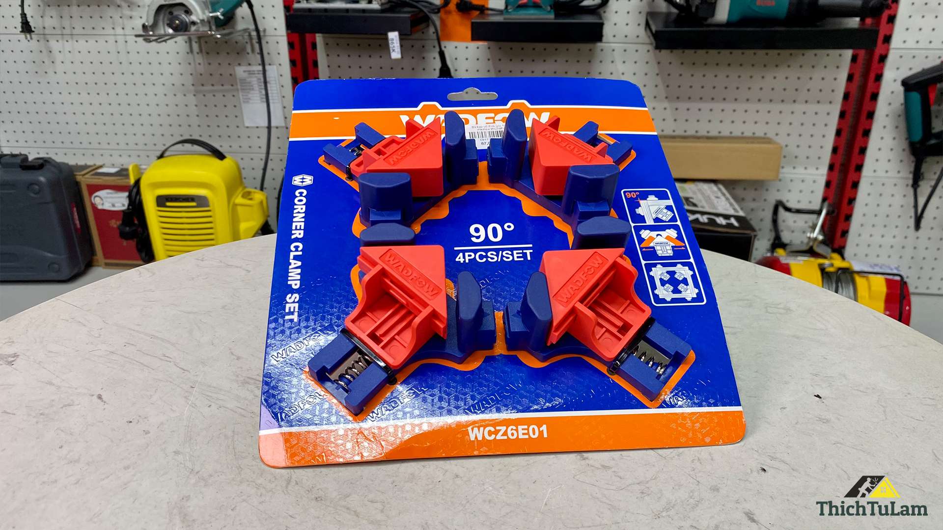 Bộ kẹp cố định góc 90 độ Wadfow WCZ6E01