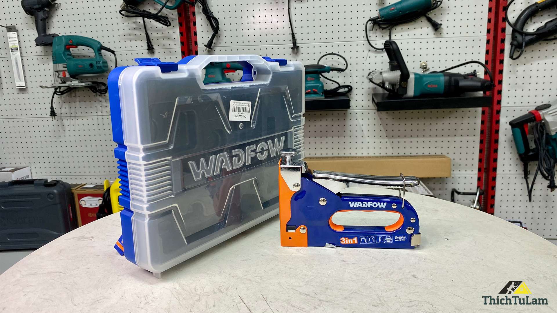 Bộ kìm bấm ghim 3 trong 1 (4- 14mm) Wadfow WGU4B06