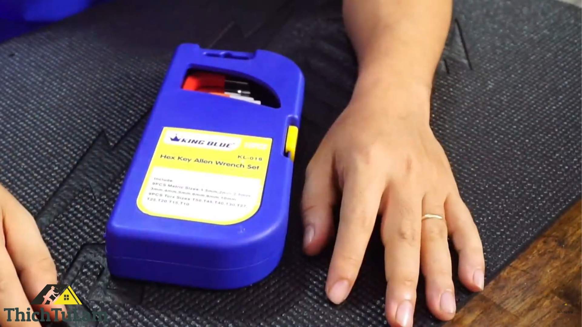 Bộ lục giác đầu bi và bông sao 2 trong 1 Kingblue KL018 Xếp gọn