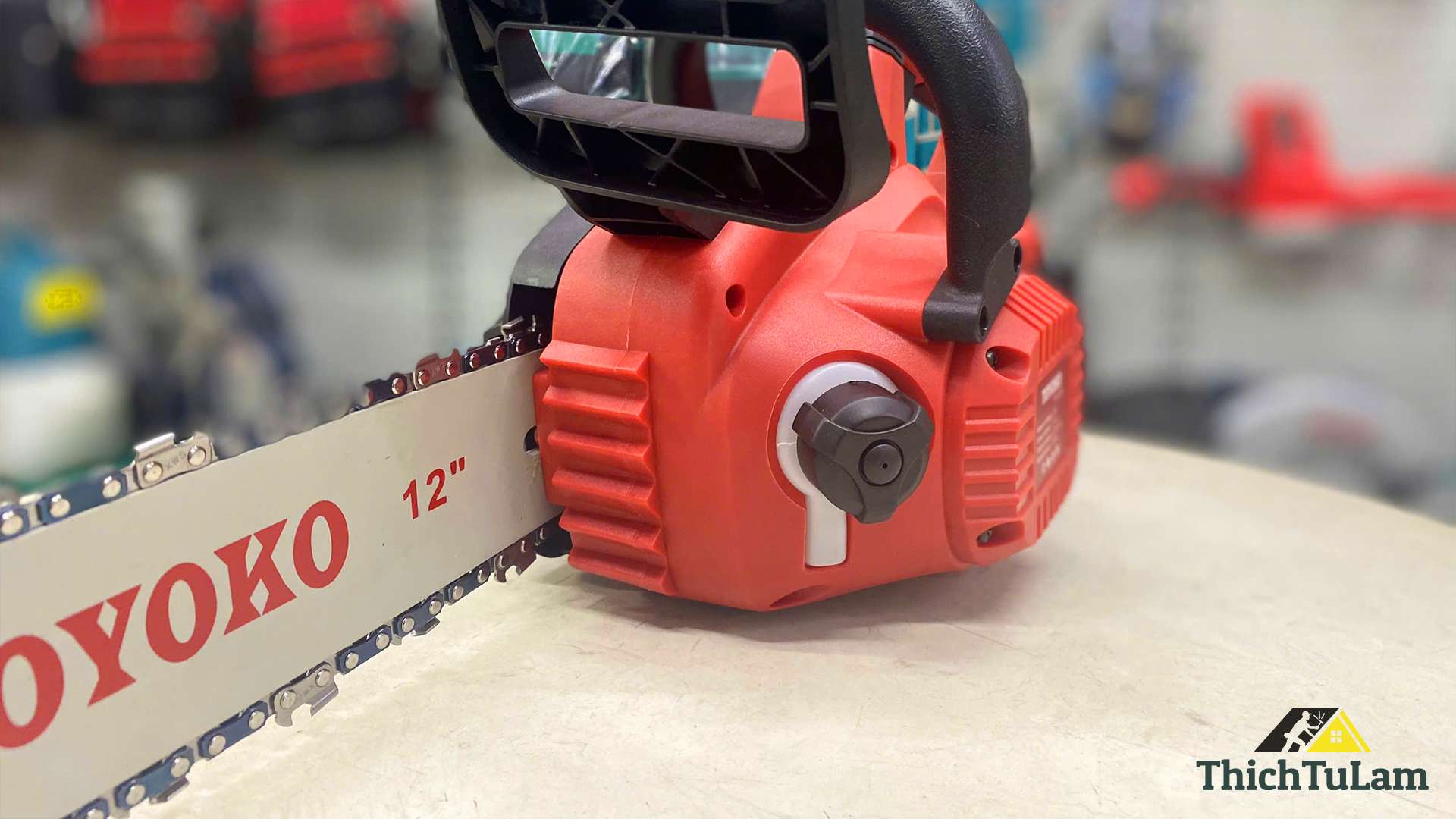 Bộ máy cưa xích pin M21V 254mm Toyoko T12301F (2 pin +1 sạc)