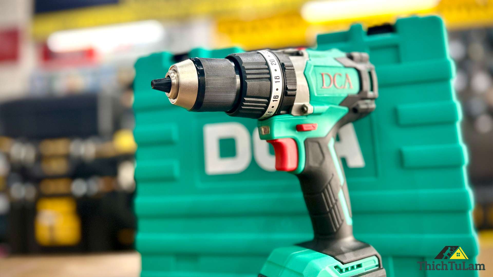 Bộ máy khoan 20V 1 pin 4Ah 120Nm DCA ADJZ03-13DM