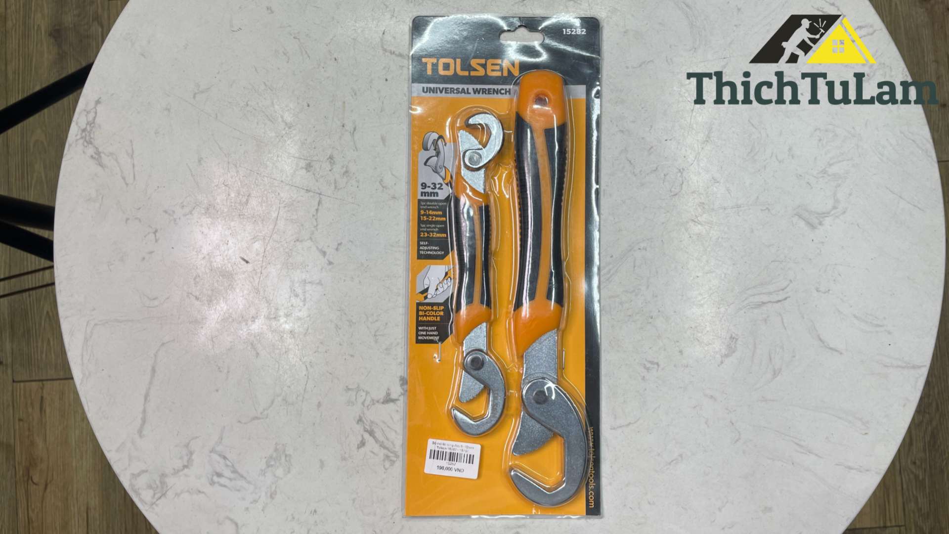 Bộ mỏ lết tăng đưa 9-32mm Tolsen 15282