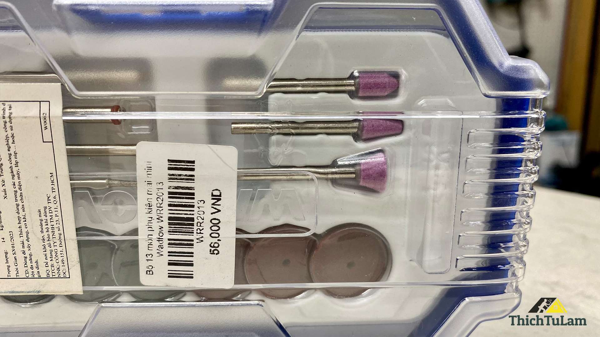 Bộ mũi mài mini đa năng 13 chi tiết Wadfow WRR2013