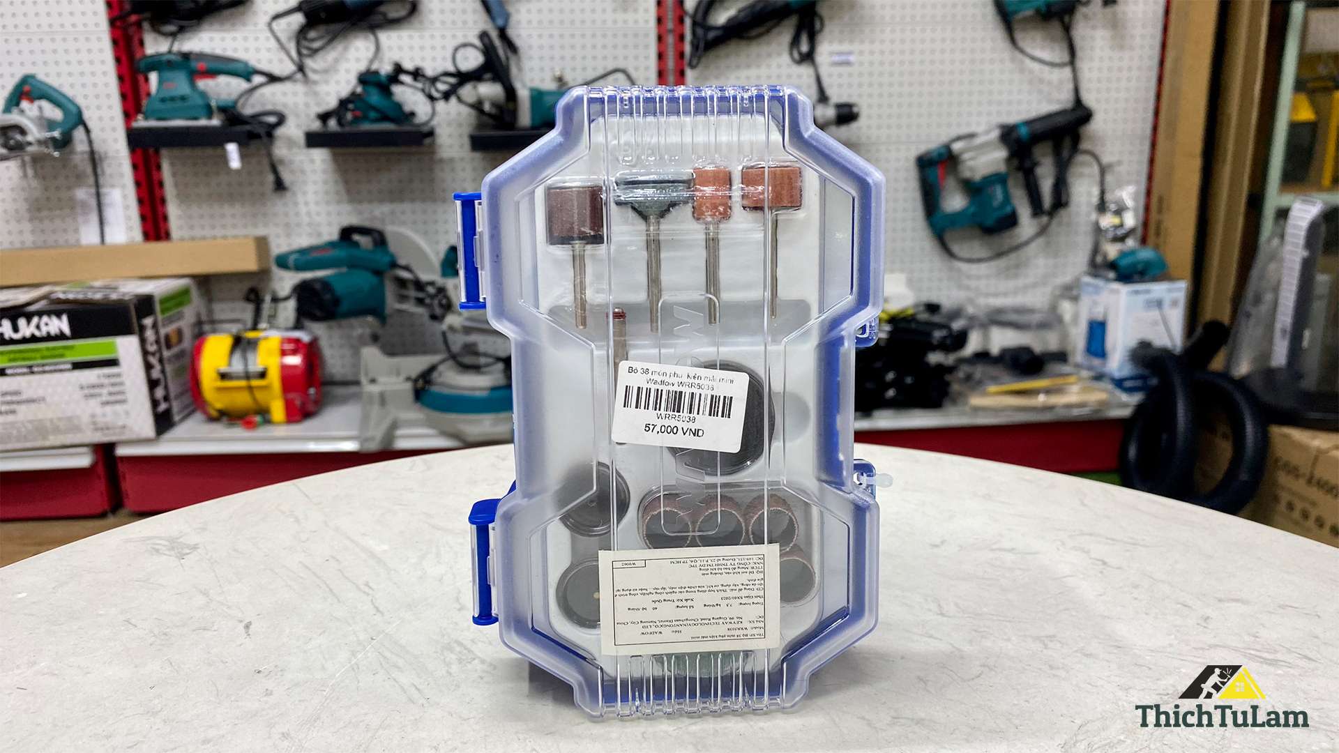 Bộ mũi mài mini đa năng 38 chi tiết Wadfow WRR5038