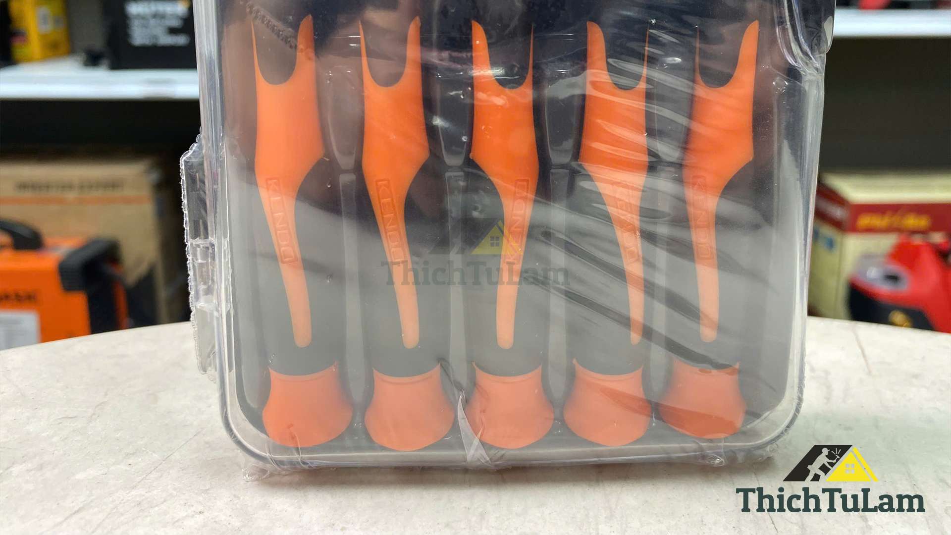 Bộ tua vít chính xác và móc 17 chi tiết Kendo 20539