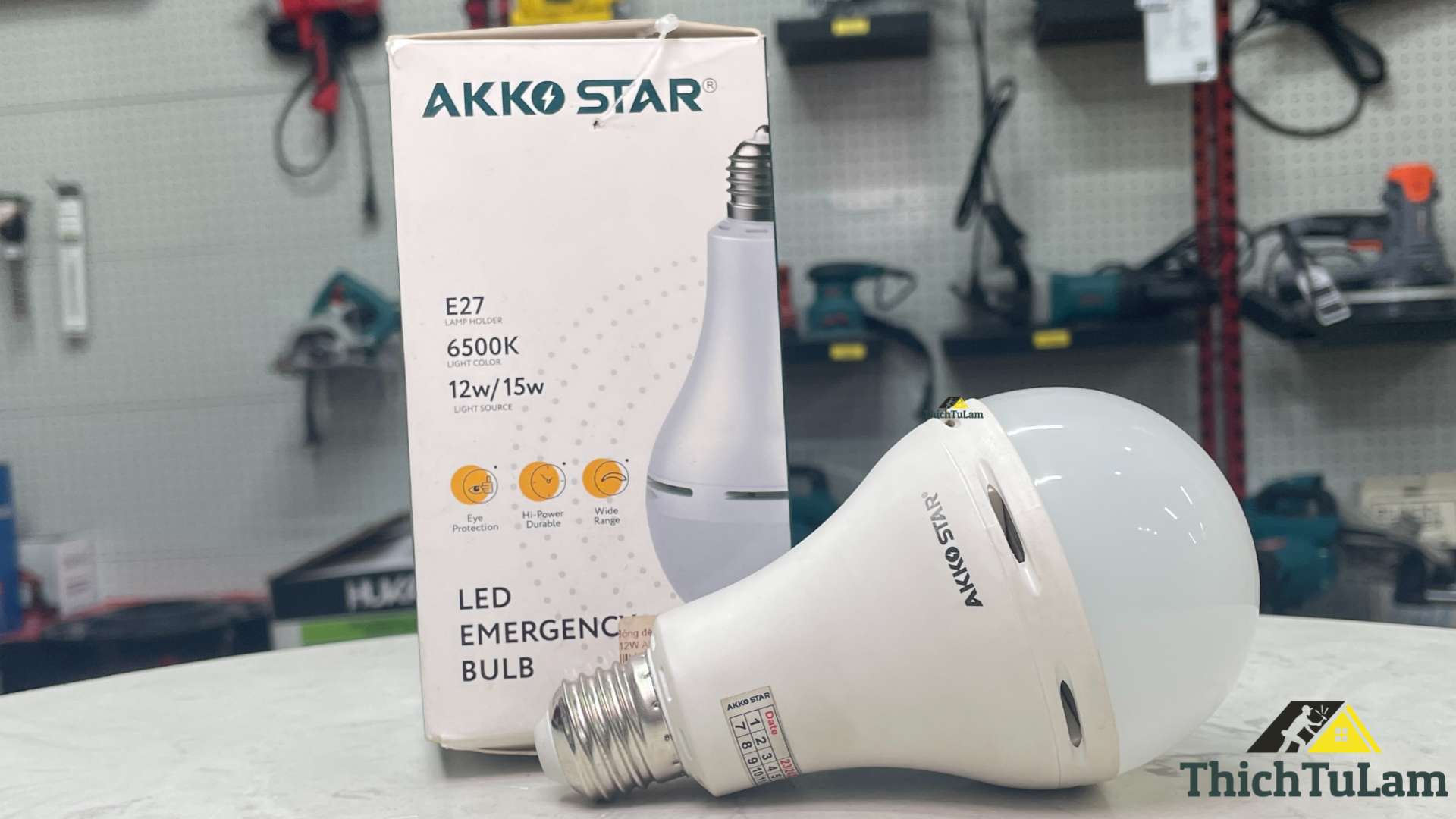 Bóng đèn Led tròn 15W AKKO STAR - 53050