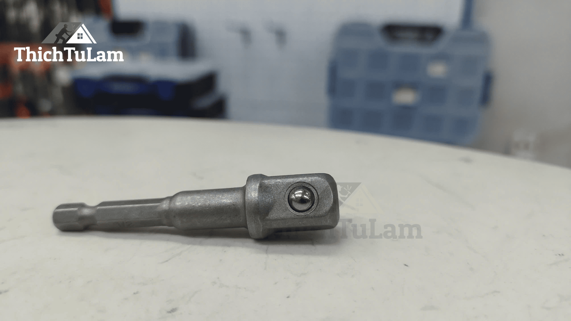 Đầu nối 1/2inchx72mm chuôi lục giác 6.35mm (vỉ 10 cái) Brosco BRQ12072