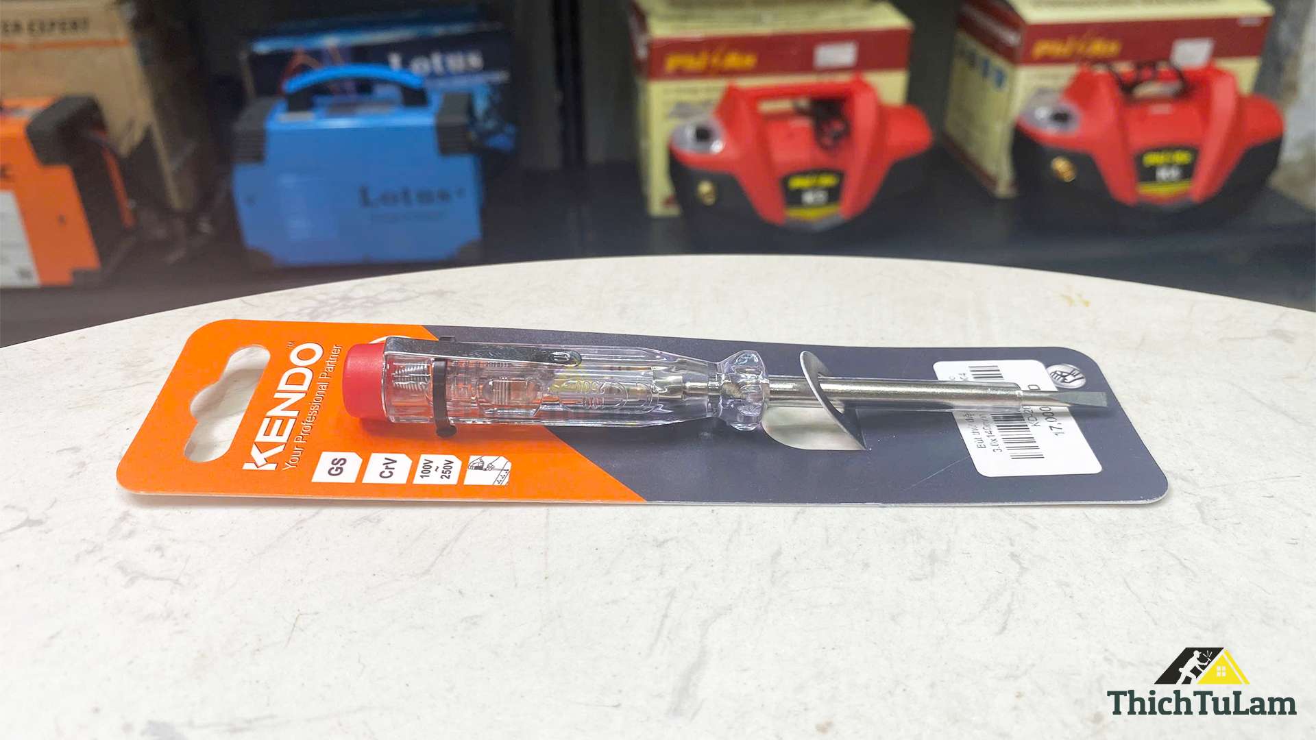 Bút thử điện kích thước 3.0x140mm Kendo 20904